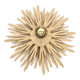Giant sunburst wall lamp