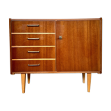 Scandinavian sideboard, vintage TV/hifi unit - 50s/60s - Scandinavian style