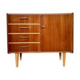 Scandinavian sideboard, vintage TV/hifi unit - 50s/60s - Scandinavian style