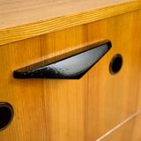 Armoire à literie du milieu du siècle, années 1960, Tchécoslovaquie