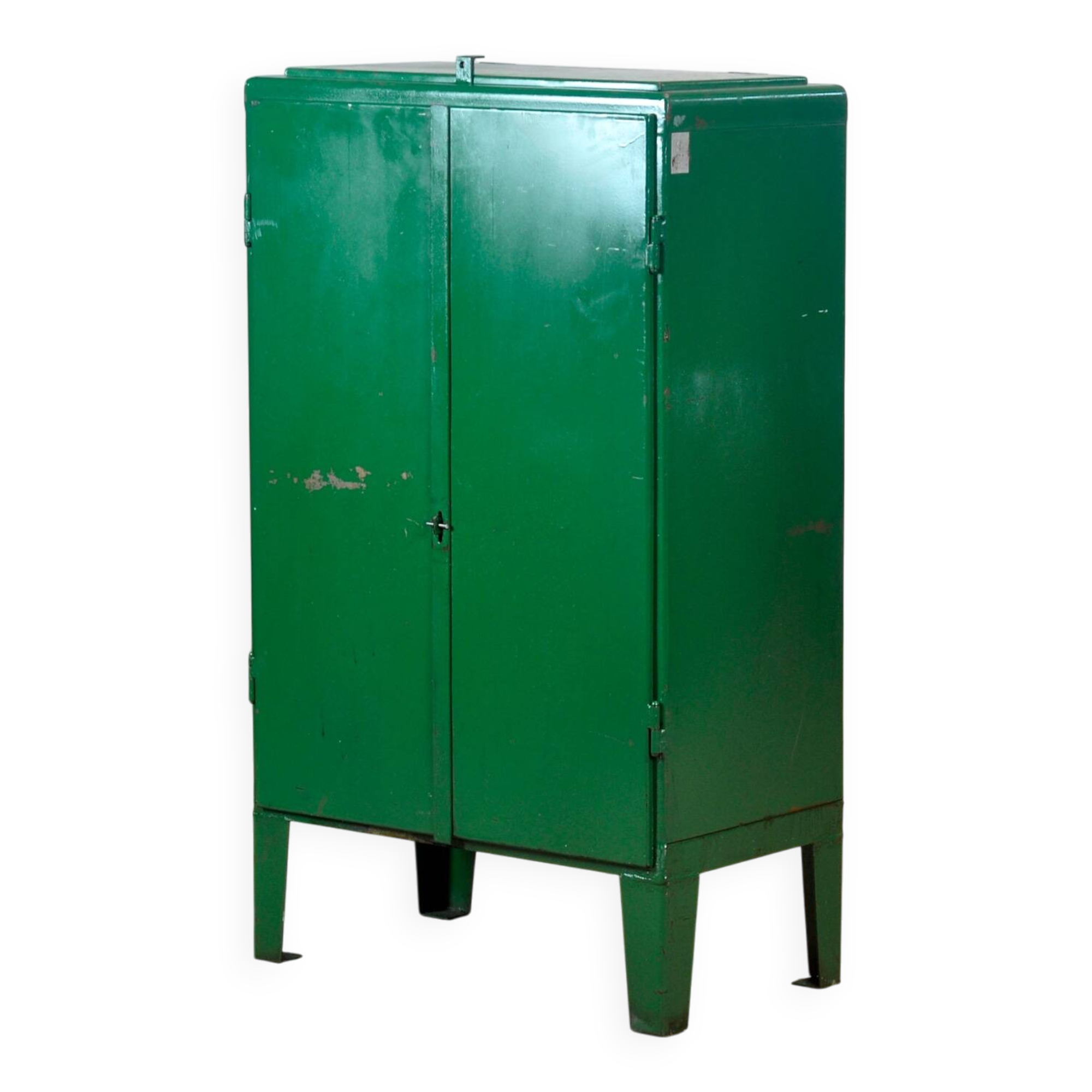 Armoire industrielle en fer forgé, années 1960