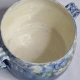 Small enamelled earthenware planter signed Jérôme Massier 19th century 10.5 cm