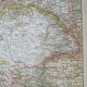 Engraving • Austro-Hungarian Empire, map • Original lithograph from 1898