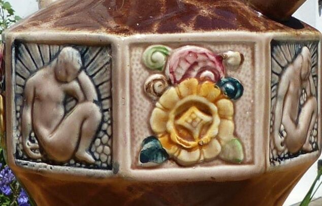 Gargoulette in earthenware