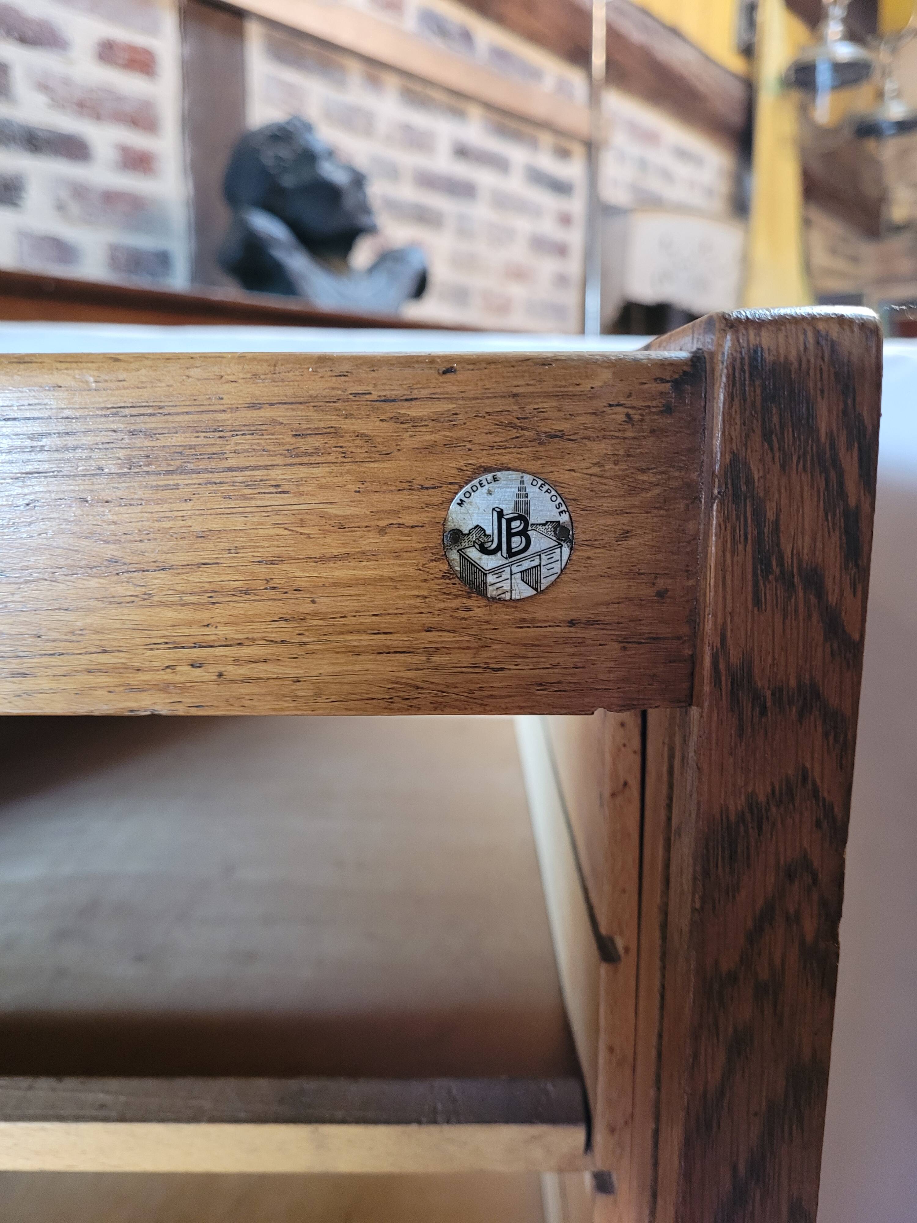 Old oak curtain binder