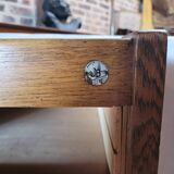 Old oak curtain binder