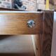 Old oak curtain binder
