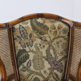 1960s Pair of Rattan Armchairs , Italy