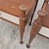 Pair of vintage 1970s Scandinavian style bedside tables