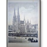 Saint Paul’s Church in Strasbourg, printed in 1897.