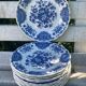 Ridgeway 12-piece dessert plate set – Windsor pattern – earthenware