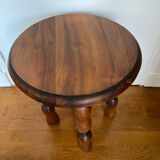 Antique wooden pedestal table