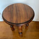 Antique wooden pedestal table
