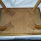 Coffee table from the 50s spindle feet