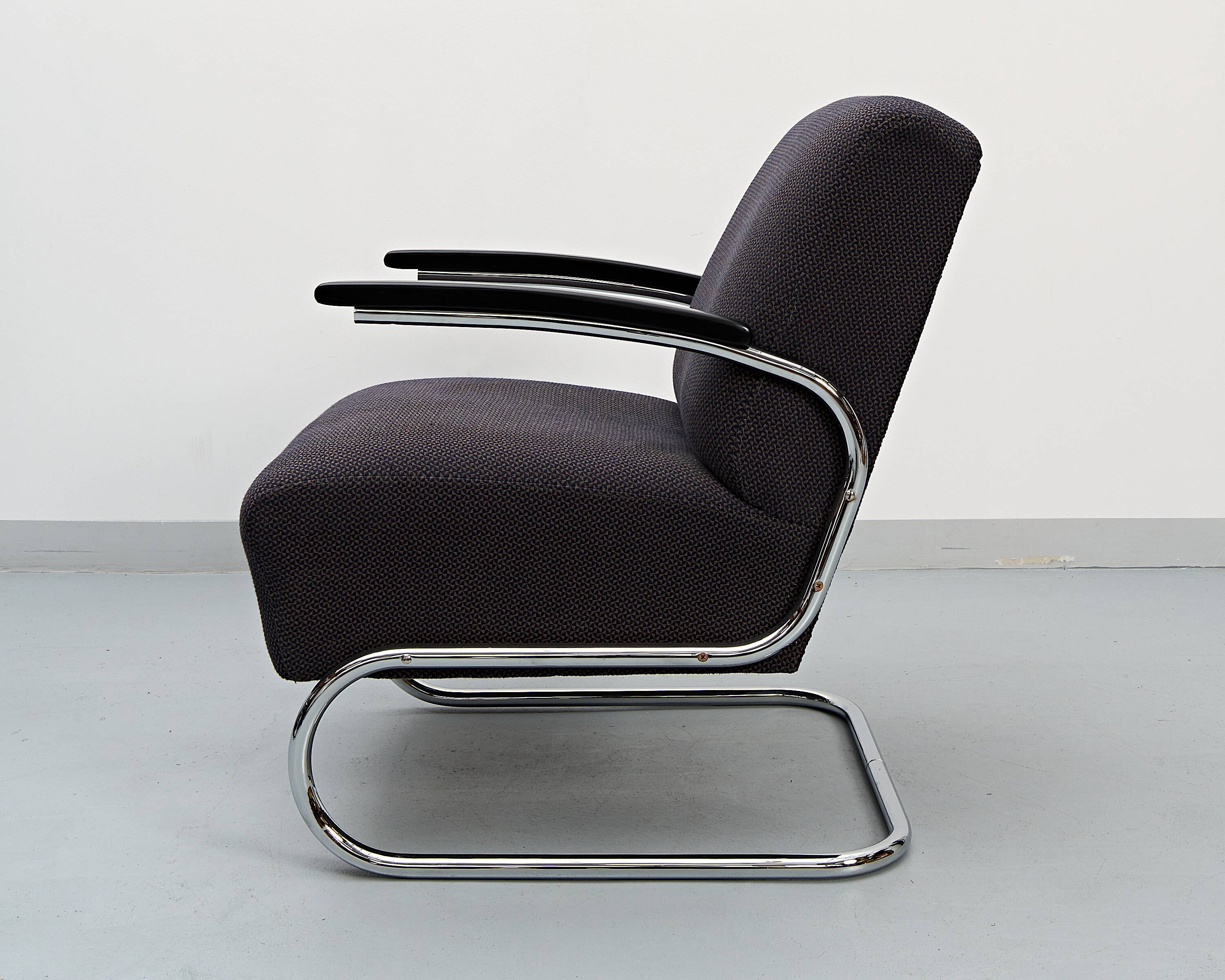 S411 Armchair attributed to W. H. Gispen for Mücke & Melder, 1930s
