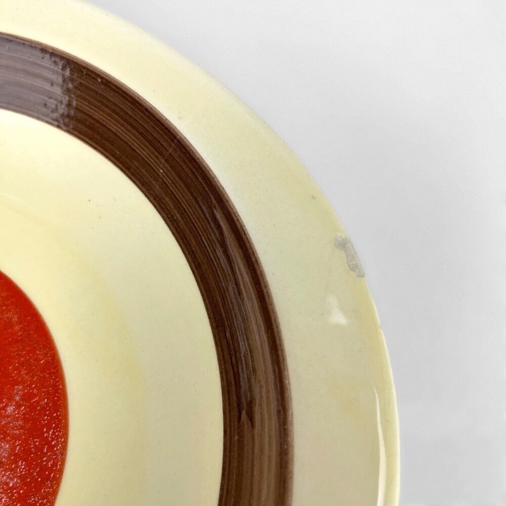 Service d'assiettes 12 pièces et plat Italie années 70