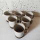 6 mugs grès