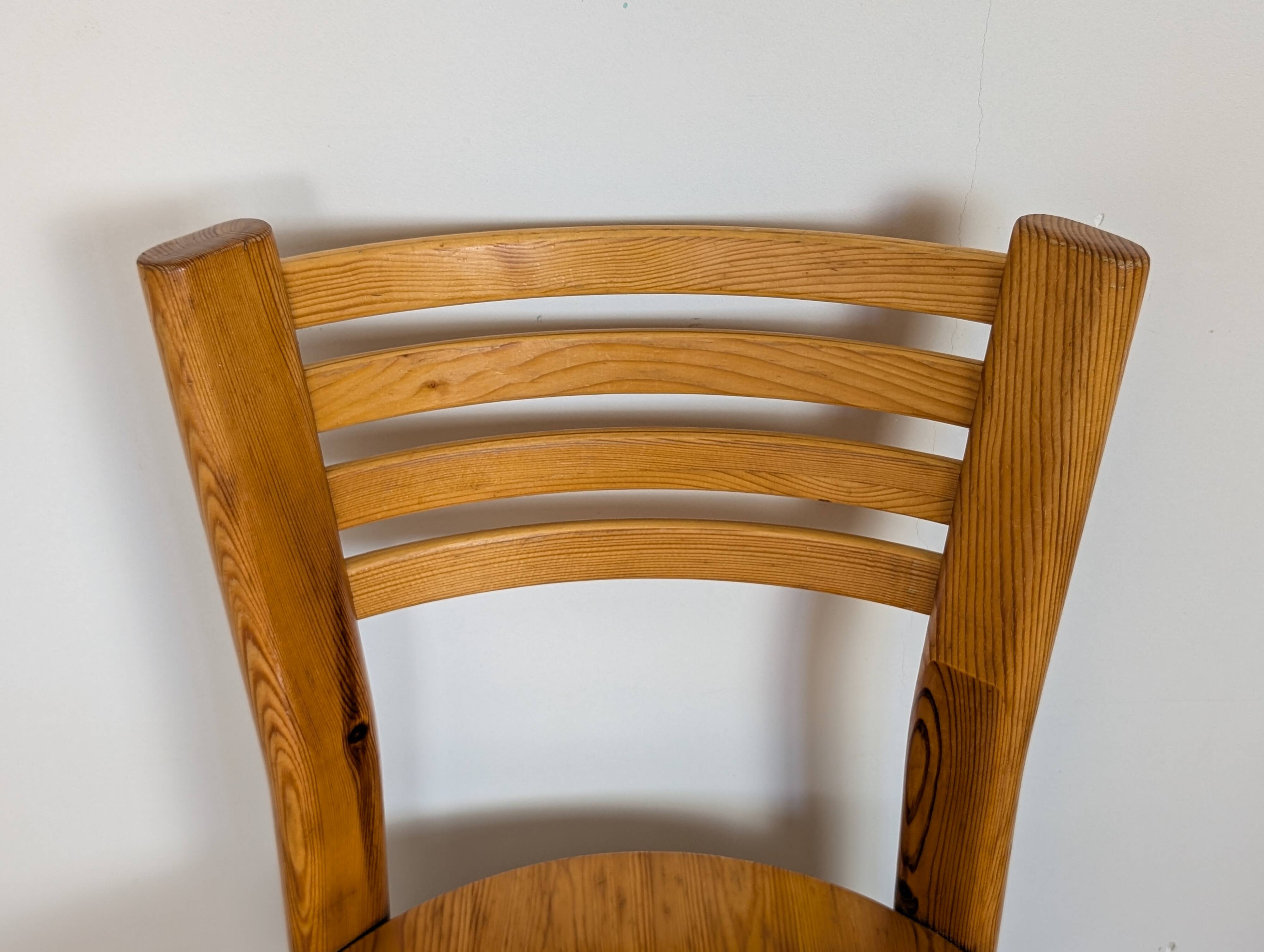 80s pine chairs