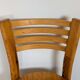 Chaises en pin années 80