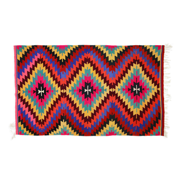 Tapis kilim artisanal anatolien 235 cm x 157 cm