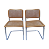 Pair of chairs by Marcel Breuer B32