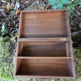 Wooden box with handle
