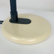 Lampe de bureau métal beige vintage