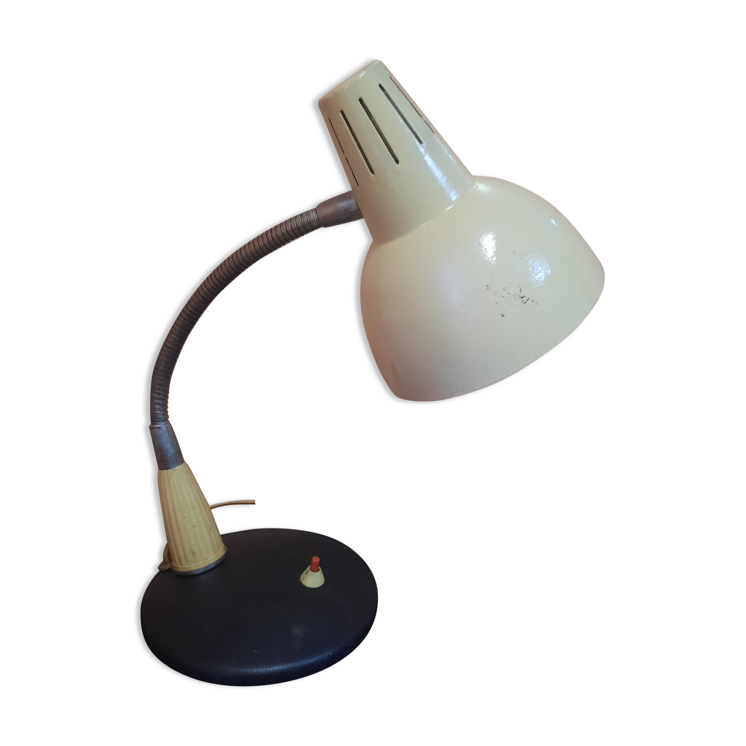 Industrial articulated table lamp