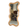 Large "waves" rattan mirror