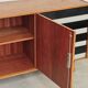 Enfilade U460 in white and black by Jiri Jiroutek for Interier Praha 1960