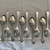 12 silver-plated spoons