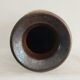 Vase vintage aux oiseaux en grès signé Biran