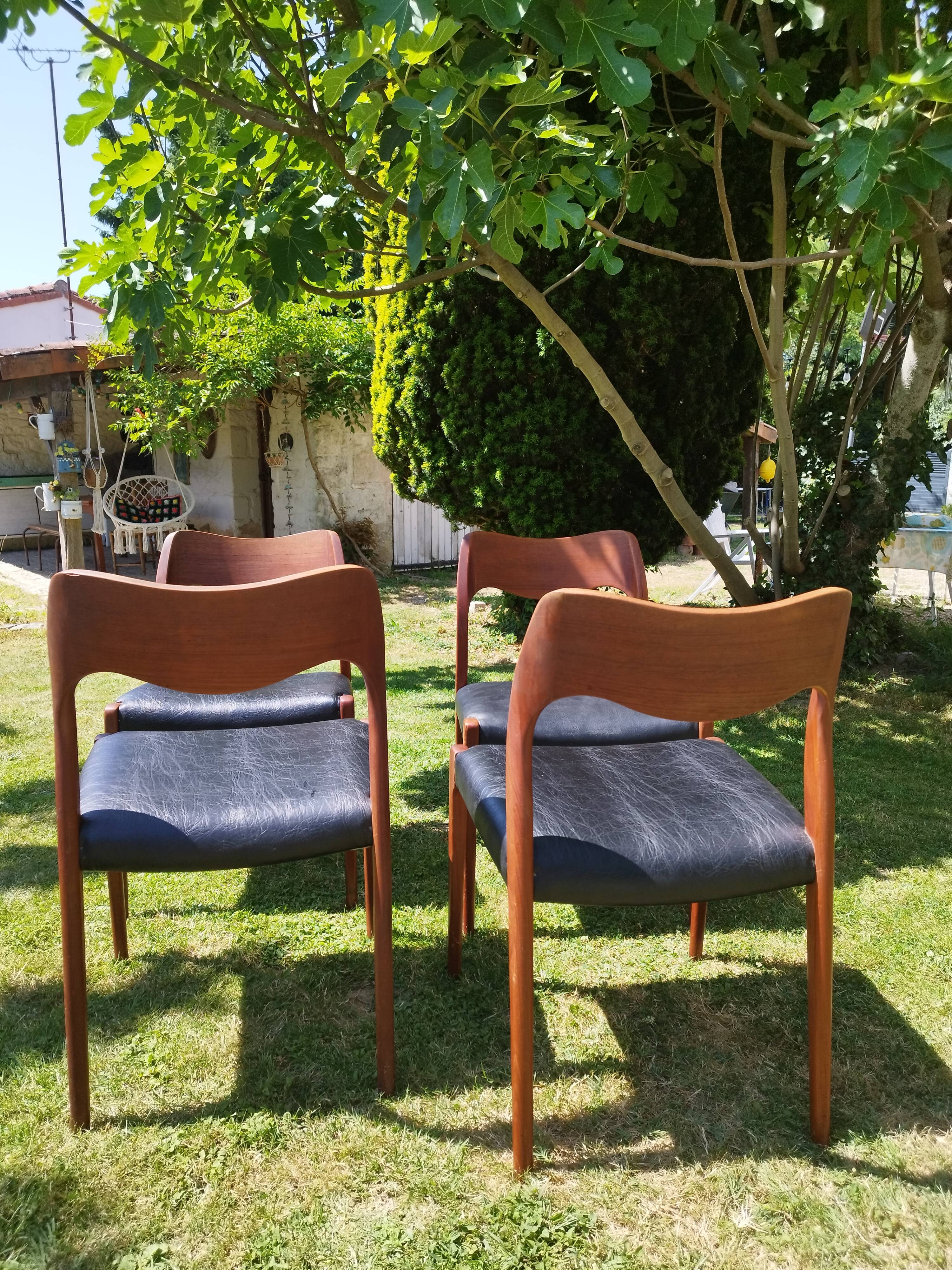 Chaises Niels Otto Moller