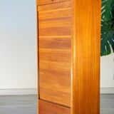50s curtain filing cabinet
