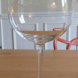 Set of 5 Burgundy glasses in Sèvres crystal