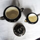 Pair of the Salins earthenware factory: Golfe Juan