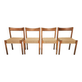 Set of 4 Danish chairs, 1970