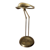 Curved brass umbrella stand