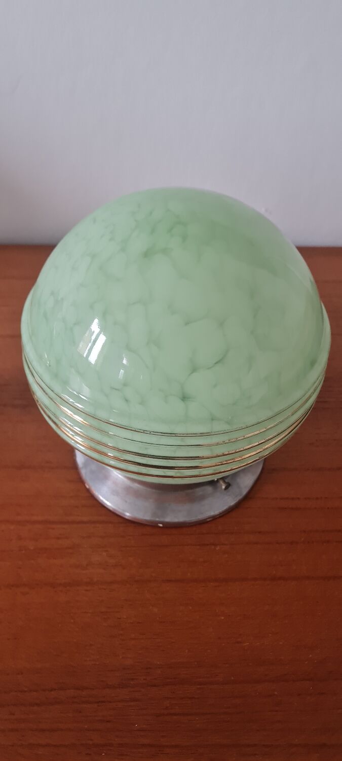 Clichy glass ceiling lamp