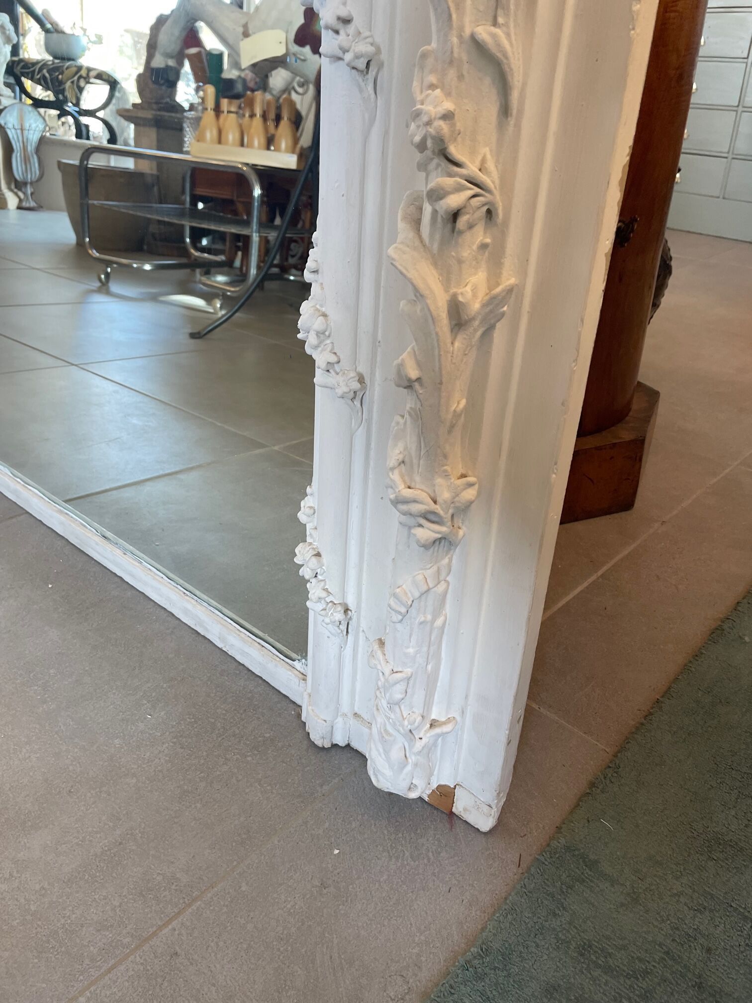 Painted mirror 138x185cm