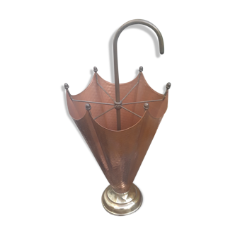 Vintage copper umbrella holder