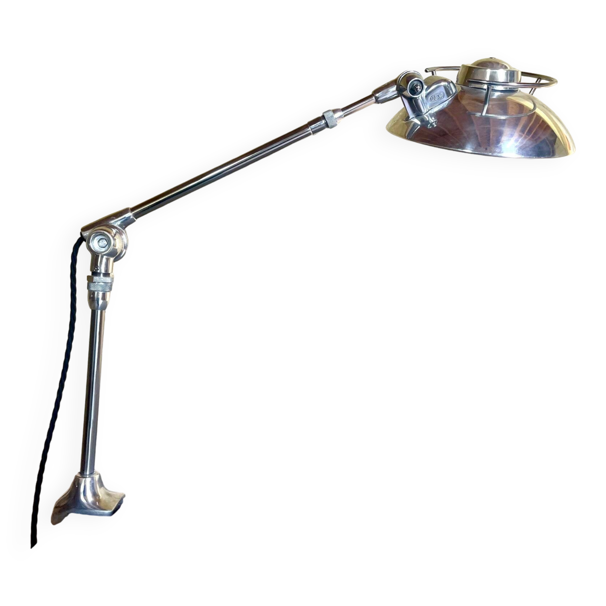 Architect's lamp by ferdinand solere, france, 1950s