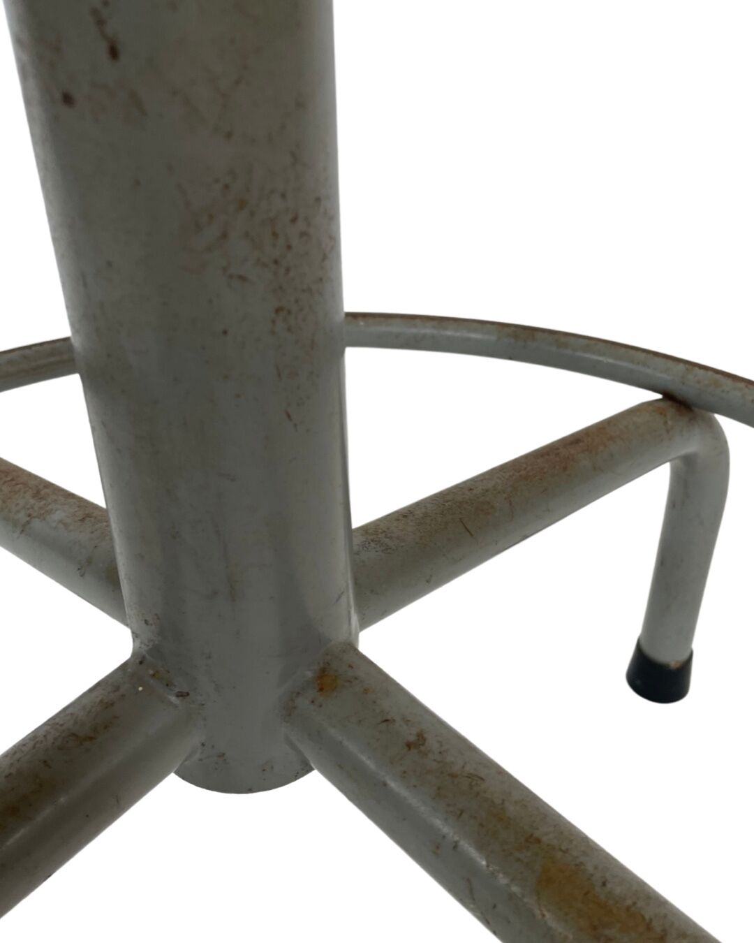 Vintage Industrial Workshop Stool Work Stool Adjustable In Height 60's design