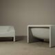 Pair of Malmö leather armchairs by Patricia Urquiola for Moroso, 2002