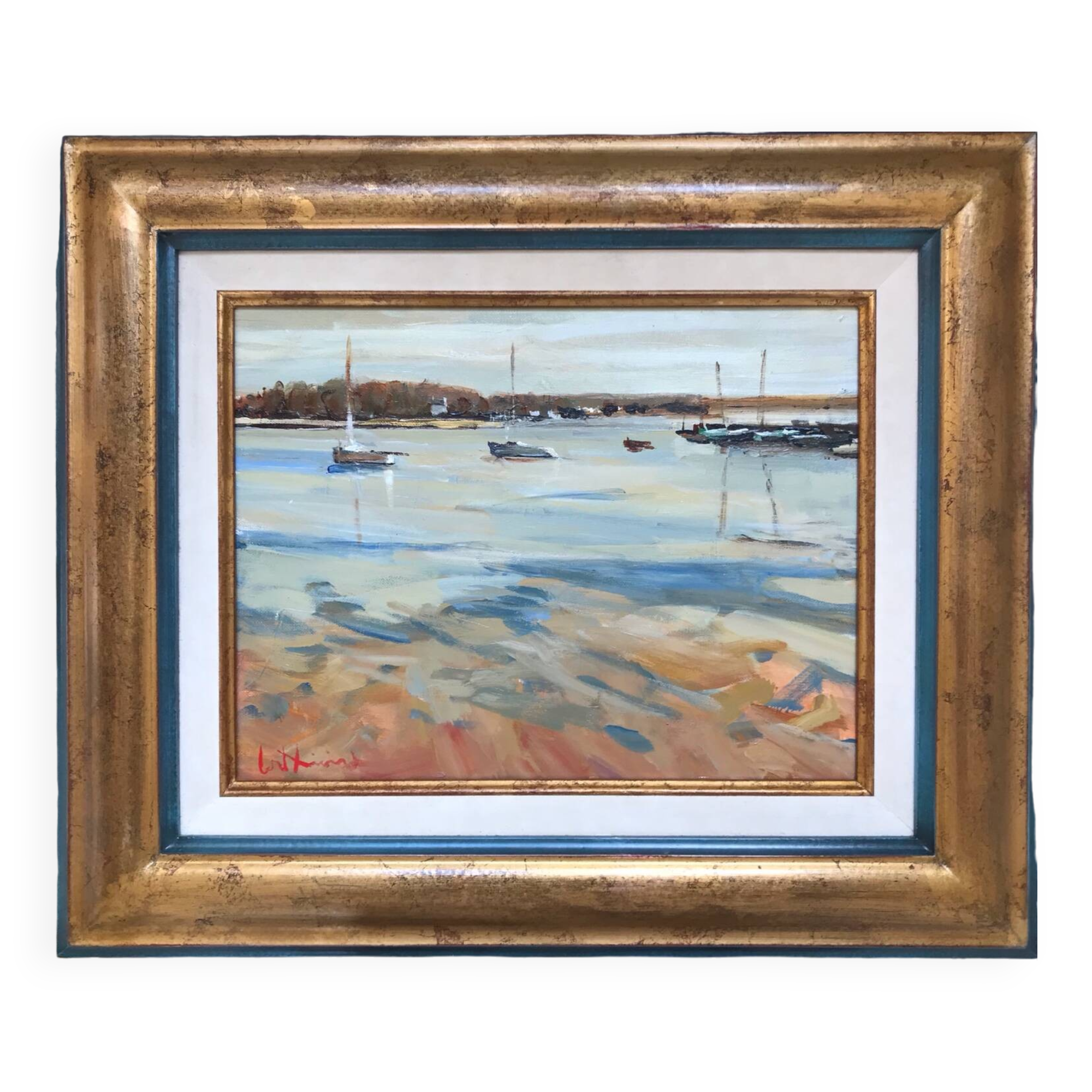 Pierre lorthioir. cap coz. oil on canvas.