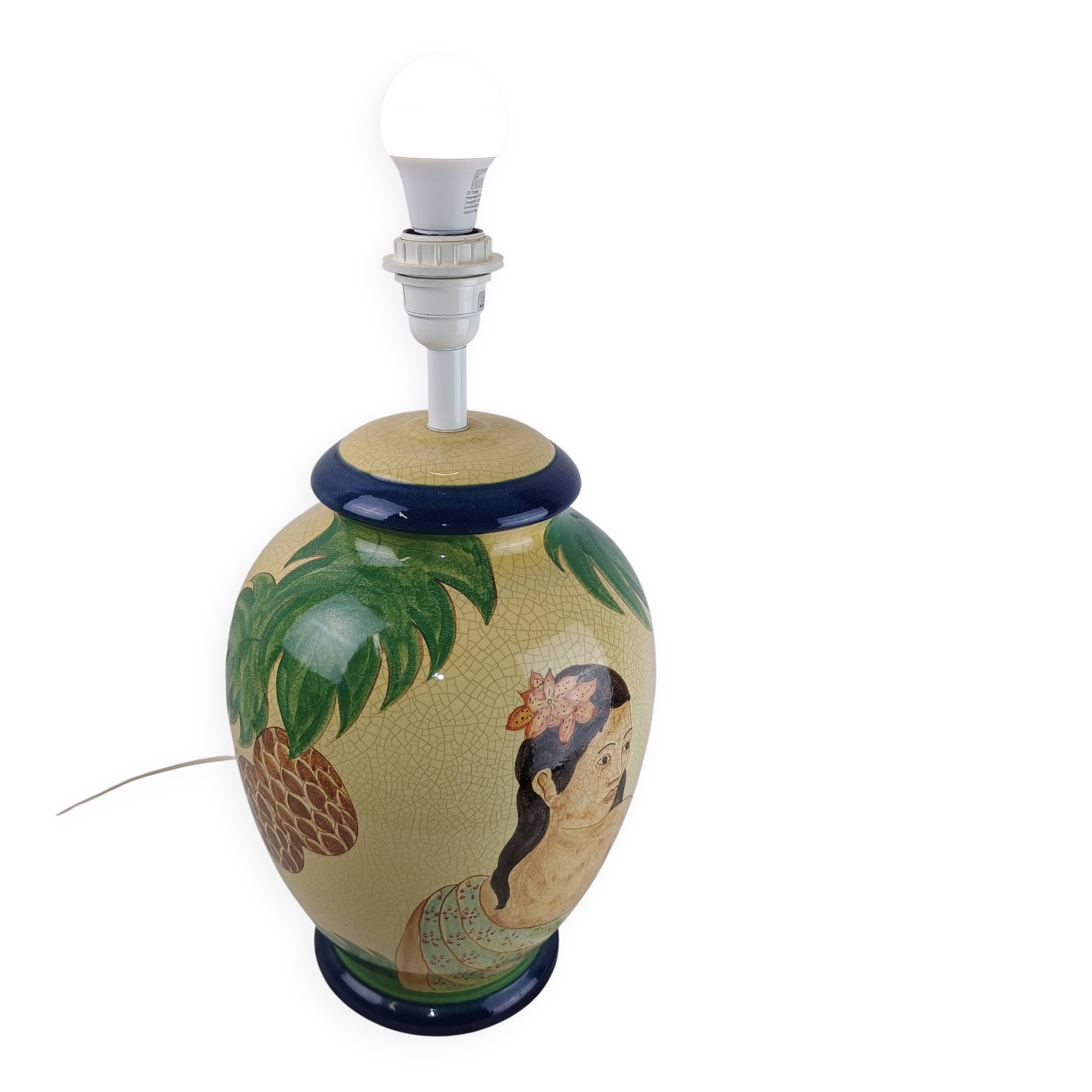 "Van Gogh" lamp signed Louis Drimmer, French design from the 1970s.