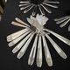 Cutlery 143 pieces Grand Prix de Monaco art deco with silversmith