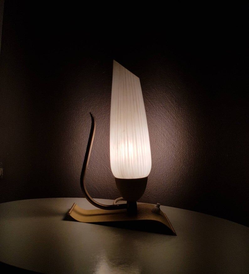 Beautiful yellow 60s Italian nightlight