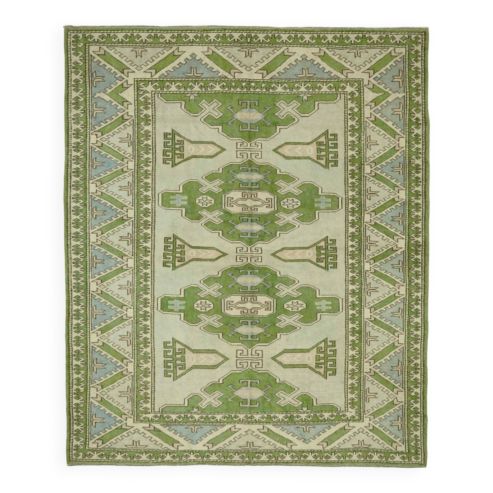 Turkish Vintage Anatolian Rug 229 cm x 280 cm