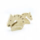 Pair of "horse" bookends by Fratelli Mannelli